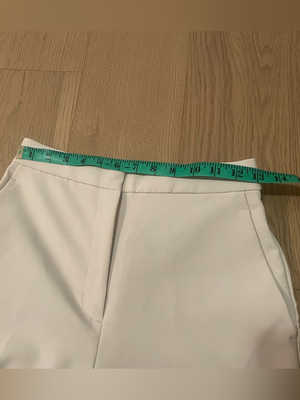 Zara Wide-Leg Trousers in Light Beige - Picture 5 of 9